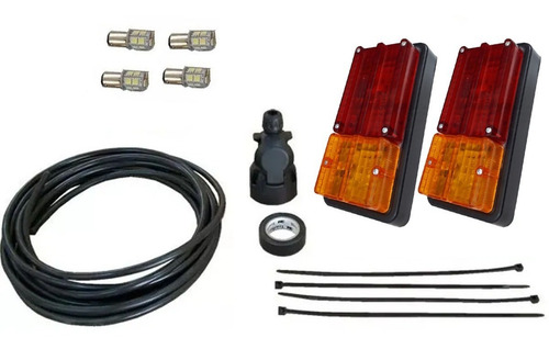 Kit De Luces Para Trailer Batan C/ Focos Led Envio Gratis