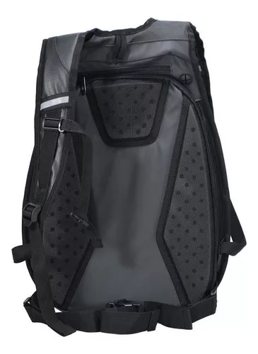 Mochila Porta Casco Impermeable Moto Kossok Thunder Storm