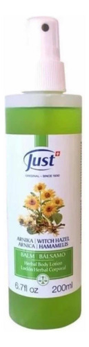 Balsamo De Arnica Spray 200ml Swiss Just Moretones Picaduras