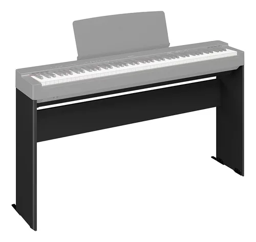 comprar Estante Para Piano Digital Yamaha L-200 Bk Piano P-225 Cor Preto