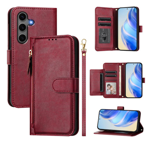 Funda Protectora De Piel Tipo Cartera Para Samsung Galaxy S20 Ultra S20 Plus S20 Fe
