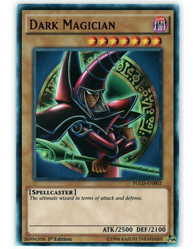 Yu-gi-oh! - Mago Oscuro (ygld-enb02) - Cubiertas De Leyenda 