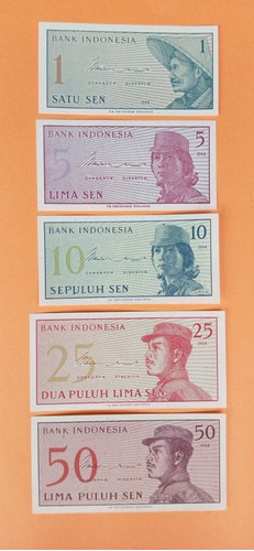 Billetes De Colección. . 1964; Republica De Indonesia. Unc.