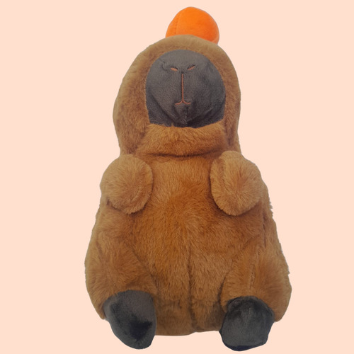 Capivara De Pelúcia Que Canta Com Voz Cenoura E Coração