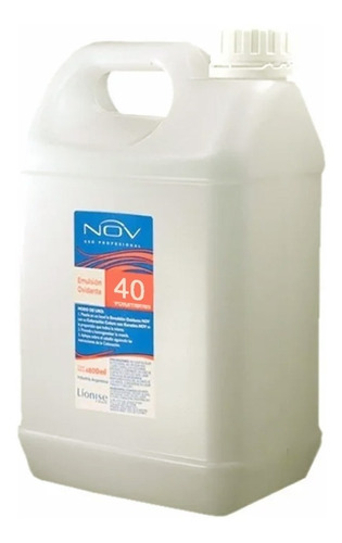 Nov Emulsión Oxidante 40 Volúmenes 4800 Ml