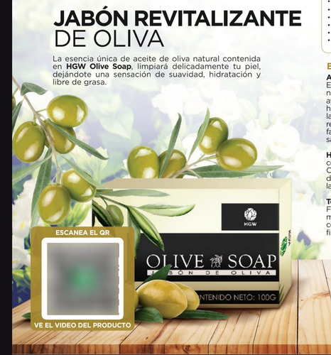 Hgw Jabón Barra Natural, Único, Terapéutico Multi Beneficio