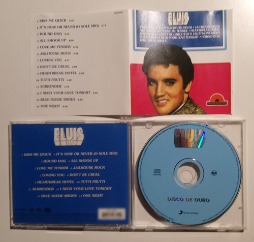 Elvis Presley Cd Nacional Usado Disco De Ouro 1997