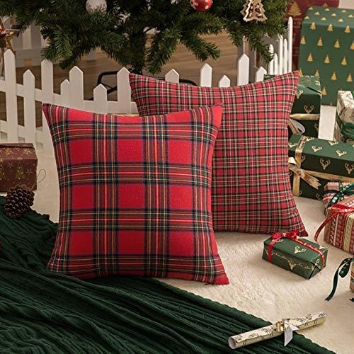 Imagen 4 de 7 de Funda De Navidad Aqothes 2 Unidades De Fundas De Almohada D