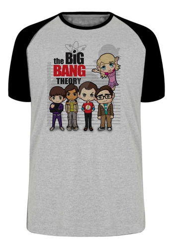 Camiseta Blusa Plus Size The Big Bang Theory Desenho Serie