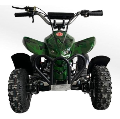 Quadriciclo 49cc Infantil Bz Dino Barzi Motors Verde Cm
