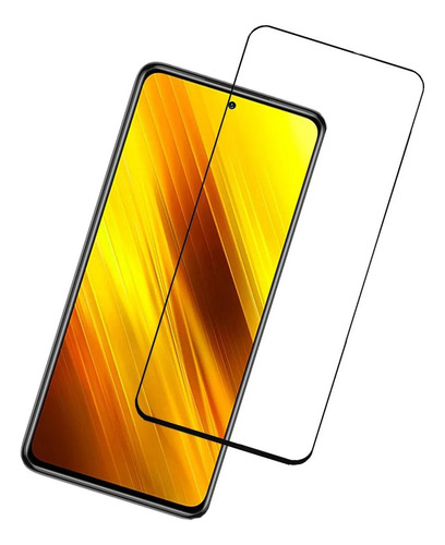 Pelicula De Vidro 3d Poco X3 X3 Pro X3 Nfc Cobre Toda Tela