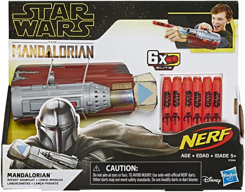 Star Wars Mandalorian Guante Lanzacohetes Original Nerf