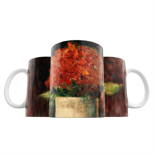 Taza Jarrón De Flores - Georges Seurat