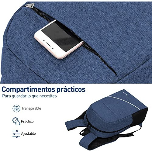 10 Sets Mochila Para Laptop Con Mochila Cruzada Y Lapicera