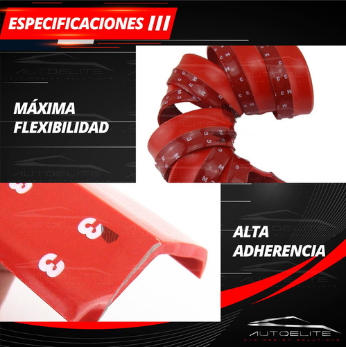 Imagen 6 de 10 de Lip Faldon Estribo Spoiler Universal Flexible Samurai 2.5m