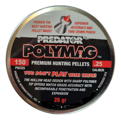 Diabolo Predator Polymag Calibre 25