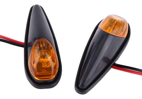 Luz Led De Montaje Empotrado Para Motocicleta, 2 Unidades