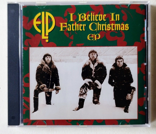 Emerson Lake Palmer I Believe In Father Christmas Cd Ep Ex++