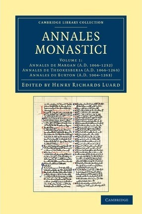 Libro Annales Monastici - Henry Richards Luard