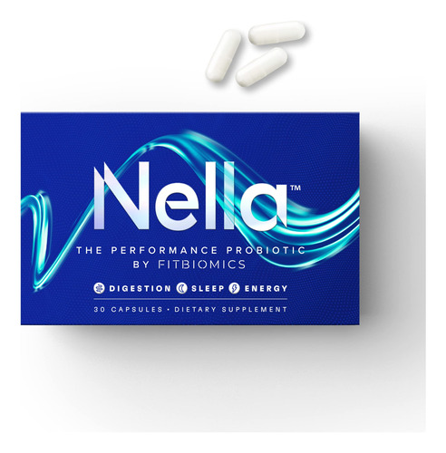 Nella Probiotics For Digestive Health Hombres Y Mujeres, 10 