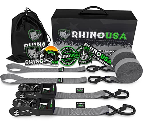 Funda Para Asiento Moto Rhino Usa Ratchet Straps Tie Down Ki