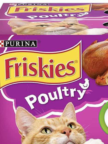 12 Pack Friskies Poultry Alimentos Húmedo Gatos