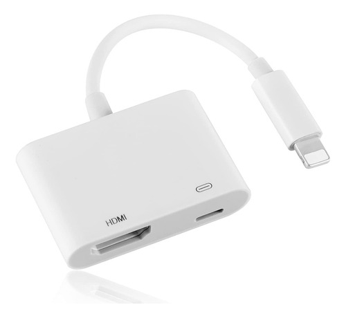 Adaptador Hdmi Lightning, Actualizado  [certificado Appl