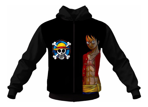 Campera One Piece Anime Japan Aesthetic Unisex Luffy