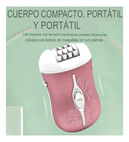 Depiladora Afeitadora Y Removedor De Callos 3 En 1 Mujer