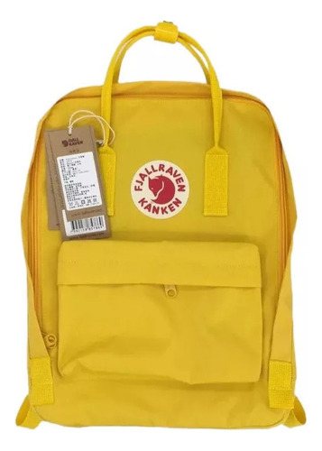 Mochila Fjallraven Kanken Casual Unisex De 16 L Para Adultos