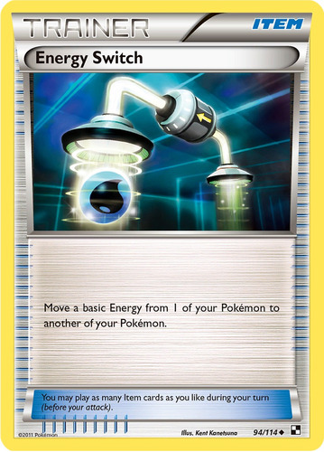Cartas Pokemon Energy Switch 94/1146 Blw