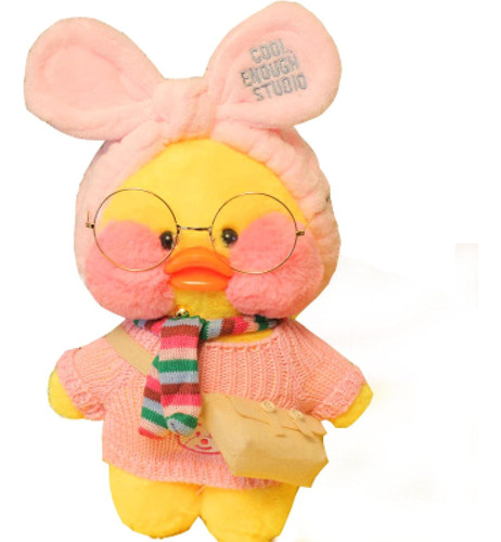 30cm Netred Pato Amarillo Muñeca Patos Lalafanfan Patos