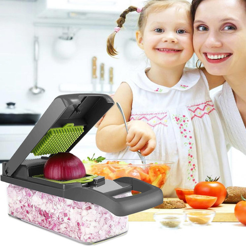 Cortador De Verduras Chopper Picadora De Alimentos Multifunc
