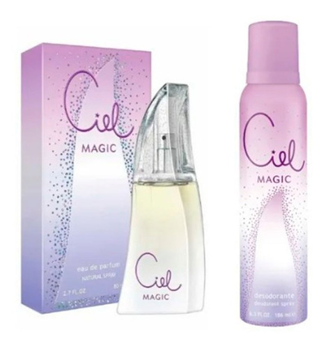 Perfume Ciel Mujer Magic Edp 80 Ml + Desodorante 123 Ml