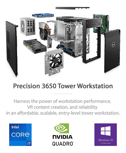 Dell Precision 3650 Desktop Tower Workstation Intel Core