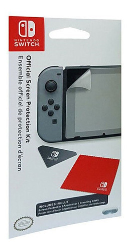 Kit De Protector De Pantalla Lámina Nintendo Switch Macrotec