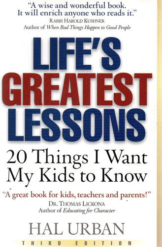 Bb4 Hal Urban - Life´s Greatest Lesson (Usado)