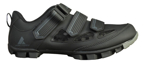 Zapatillas Ciclismo Mtb Factory Trail Negro/gris