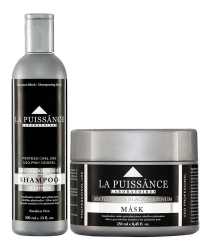 La Puissance Shampoo Mascara Matizador Black Platinum Local