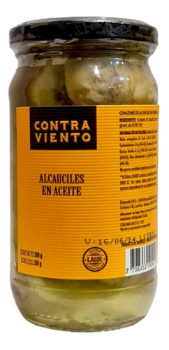 Alcauciles En Aceite X 300 Gr Peso Neto - Contraviento