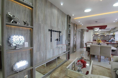 Imagem 15 de 30 de Century Plaza Residence: Apartamento Mobiliado Com 3 Suítes, Varanda Gourmet, À Venda, 107 M² Por R$ 800.000 - Vila Homero Thon - Santo André/sp - Ap1183