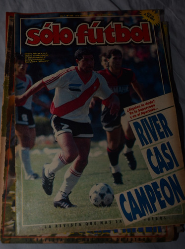 Revista Solo  Futbol River Casi Campeon