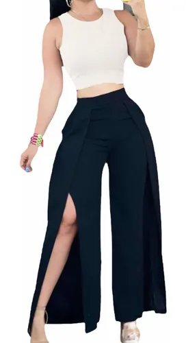 Pantalones abiertos 2025 de frente