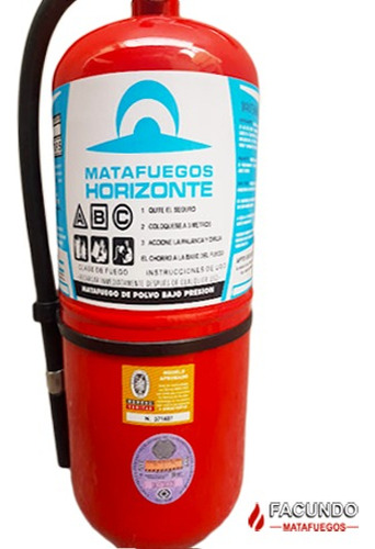 Extintor Abc-pqs 5 Kg C/ Gancho Metàlico