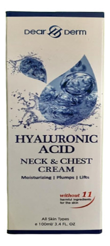 Dearderm Crema Para El Cuello Y El Pecho De Acido Hialuronic