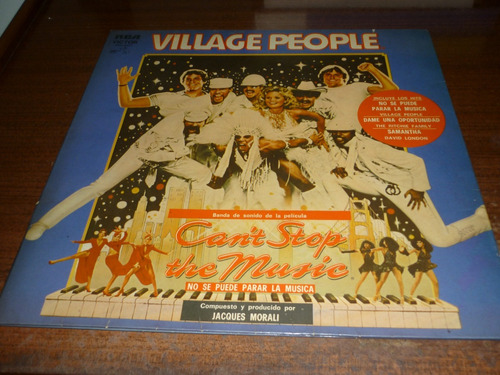 Village People Cant Stop The Music Vinilo Argentino