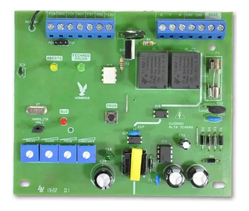 Central De Portão Eletrônico Pcx-30 Rossi Hombrus