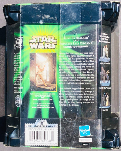 Star Wars Potj Silver Anniversary Luke And Leia (Usado)