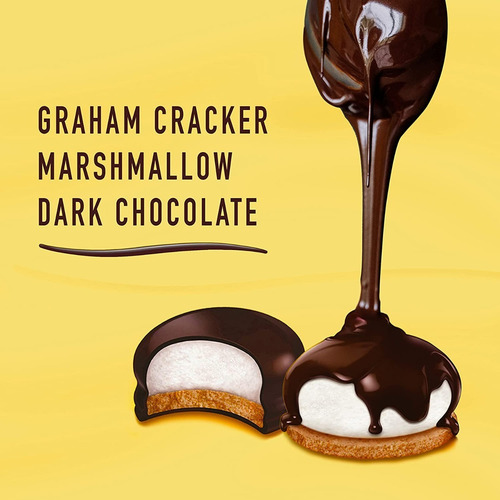 Galletas C/ Malvavisco Cubiertas Chocolate Mallomars Nabisco