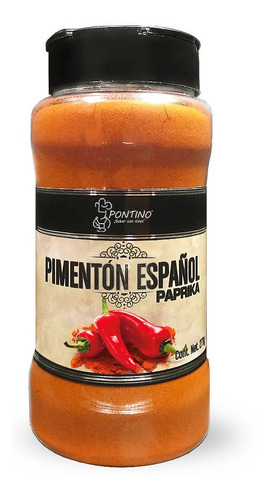Pontino Pimentón Español (paprika), 270 G